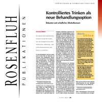 Kontrolliertes Trinken als neue Behandlungsoption – Rosenfluh.ch