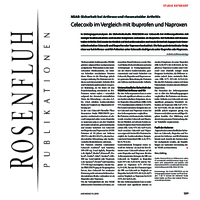 Celecoxib im Vergleich mit Ibuprofen und Naproxen – Rosenfluh.ch