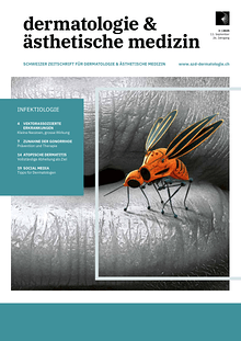 Schweizer Zeitschrift für Dermatologie & Ästhetische Medizin [medicos] - Aktuelle Ausgabe