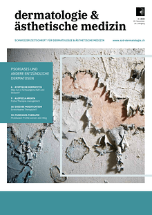 Schweizer Zeitschrift für Dermatologie & Ästhetische Medizin [medicos] - Aktuelle Ausgabe
