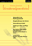 Schweizer Zeitschrift für Ernährungsmedizin 01/2004