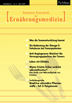 Schweizer Zeitschrift für Ernährungsmedizin 02/2004