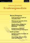 Schweizer Zeitschrift für Ernährungsmedizin 03/2005