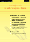Schweizer Zeitschrift für Ernährungsmedizin 04/2005