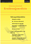 Schweizer Zeitschrift für Ernährungsmedizin 03-04/2006