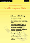 Schweizer Zeitschrift für Ernährungsmedizin 01/2008