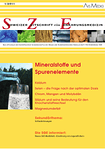 Schweizer Zeitschrift für Ernährungsmedizin 01/2011