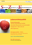 Schweizer Zeitschrift für Ernährungsmedizin 01/2012