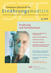 Schweizer Zeitschrift für Ernährungsmedizin 05/2016