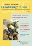 Schweizer Zeitschrift für Ernährungsmedizin 05/2017