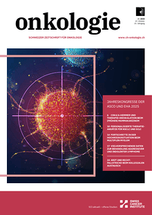 Schweizer Zeitschrift für Onkologie - Aktuelle Ausgabe