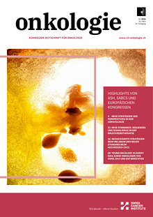 Schweizer Zeitschrift für Onkologie - Aktuelle Ausgabe