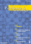 Schweizer Zeitschrift für Psychiatrie & Neurologie 04/2006