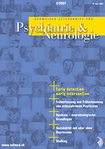 Schweizer Zeitschrift für Psychiatrie & Neurologie 02/2007